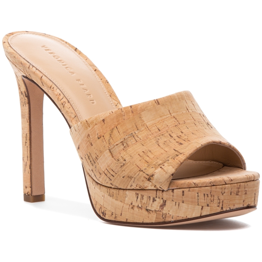 Veronica Beard Tan Platform Heels